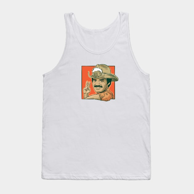 Burt Reynolds Tank Top by jafaris